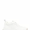 Dune London White Eagerly Mix Material Chunky Trainers -Style Sole Zone D83373s
