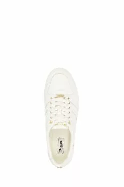 Dune London Elysium Side Stripe Bumper Trainers -Style Sole Zone D83375s4