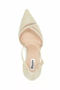 Dune London Gold Deaner 2 Part Mesh Open Courts 10 Dune London Gold Deaner 2 Part Mesh Open Courts -Style Sole Zone D83381s4