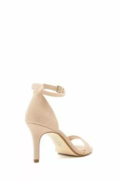 Dune London Pink Morra 2 Part Heeled Sandals -Style Sole Zone D83387s3