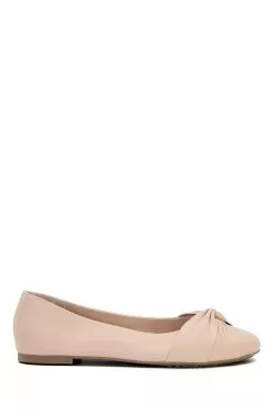 Dune London Hanson Twist Knot Ballerinas