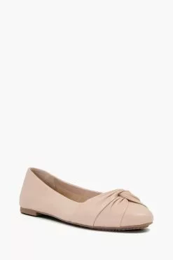 Dune London Hanson Twist Knot Ballerinas -Style Sole Zone D83405s3