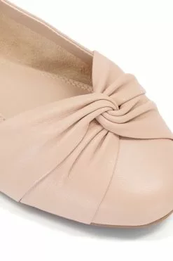 Dune London Hanson Twist Knot Ballerinas -Style Sole Zone D83405s4