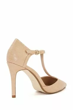Dune London Casta T-Bar Open Court Heels -Style Sole Zone D83406s3