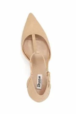 Dune London Casta T-Bar Open Court Heels -Style Sole Zone D83406s4
