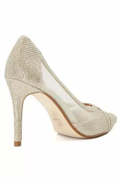 Dune London Gold Banks Cut Out Mesh Courts 9 Dune London Gold Banks Cut Out Mesh Courts -Style Sole Zone D83413s3