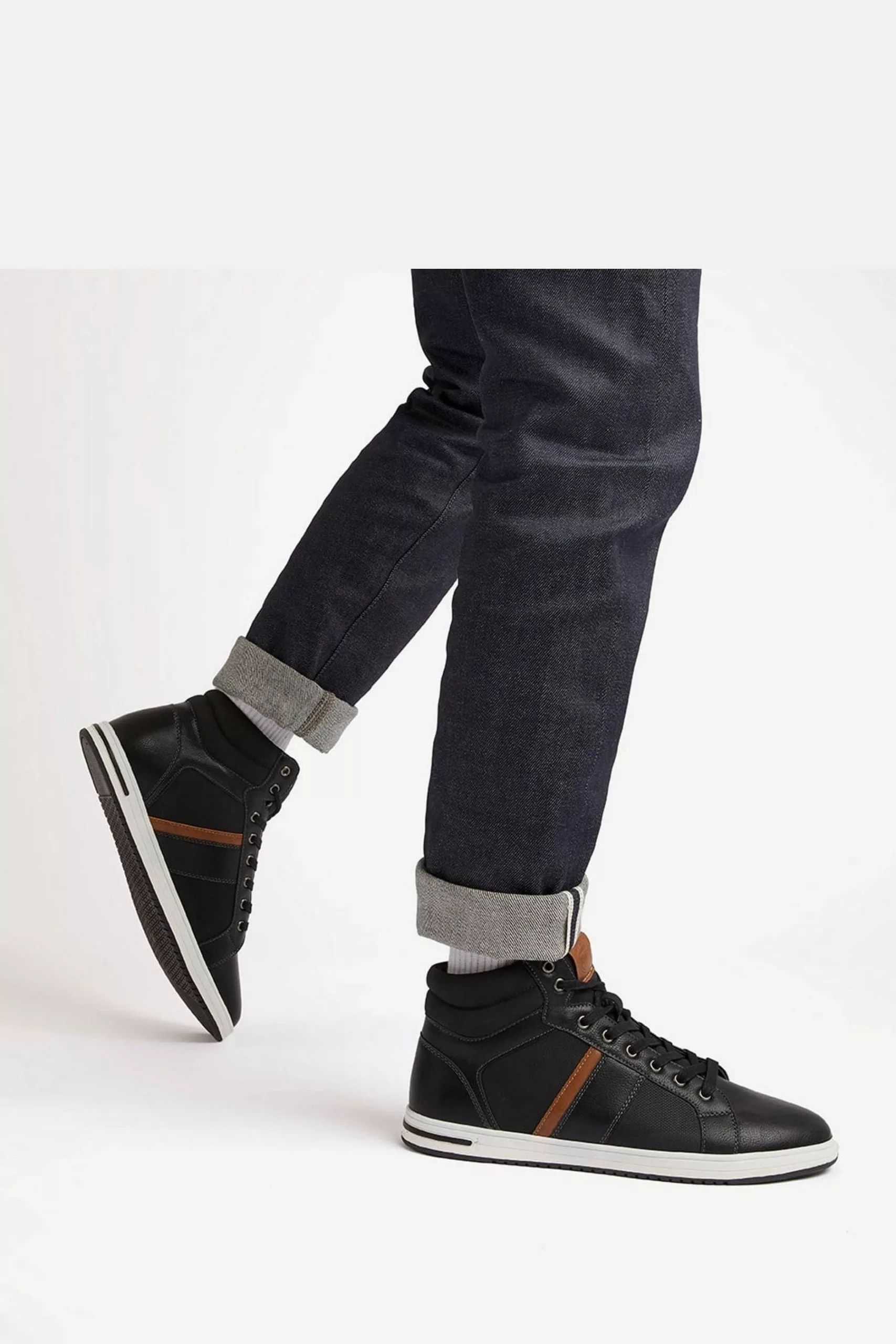 Dune London Voyage High Top Trainers 7 Dune London Voyage High Top Trainers - Image 5