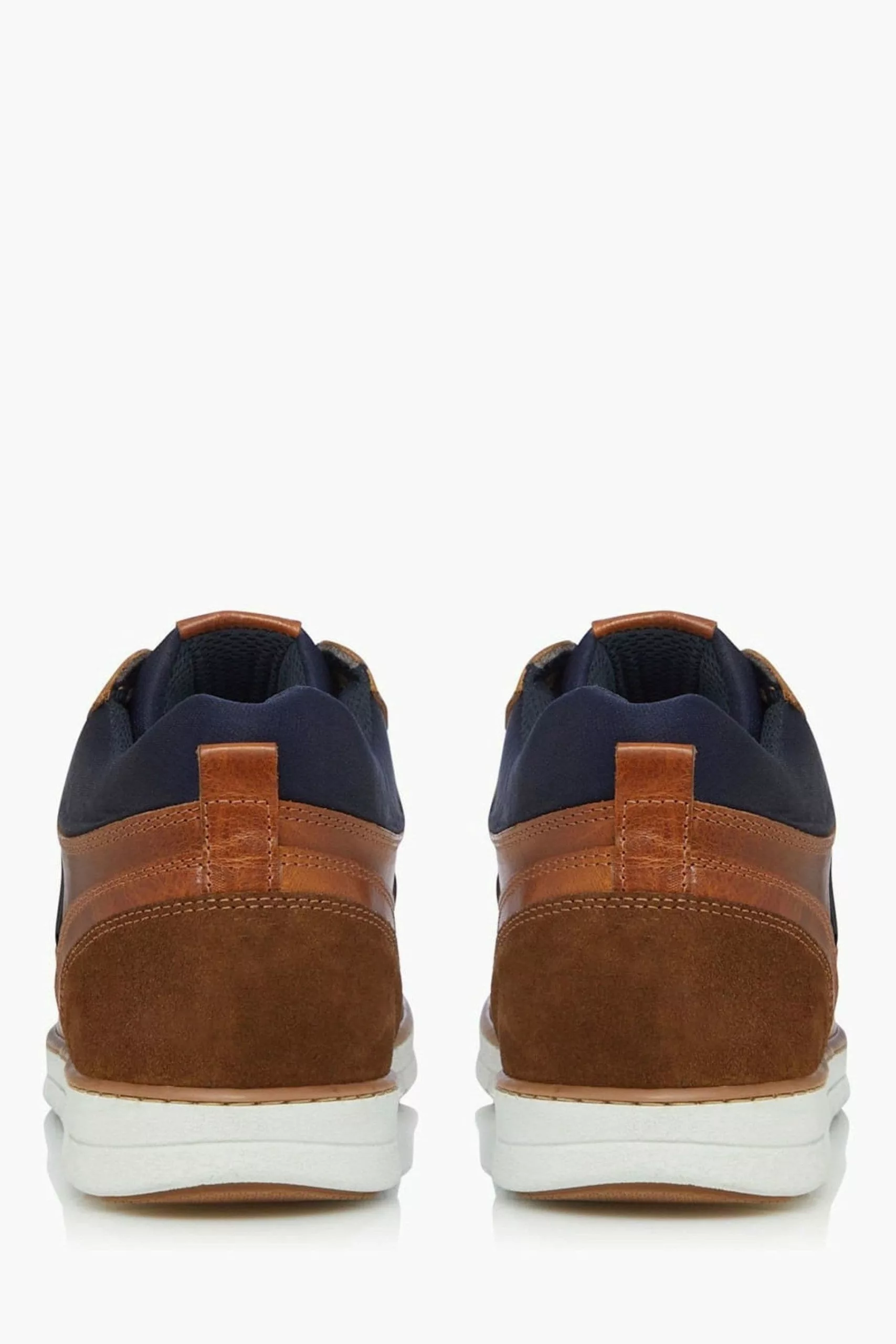 Dune London Brown Stakes High Top Trainers 6 Dune London Brown Stakes High Top Trainers - Image 4