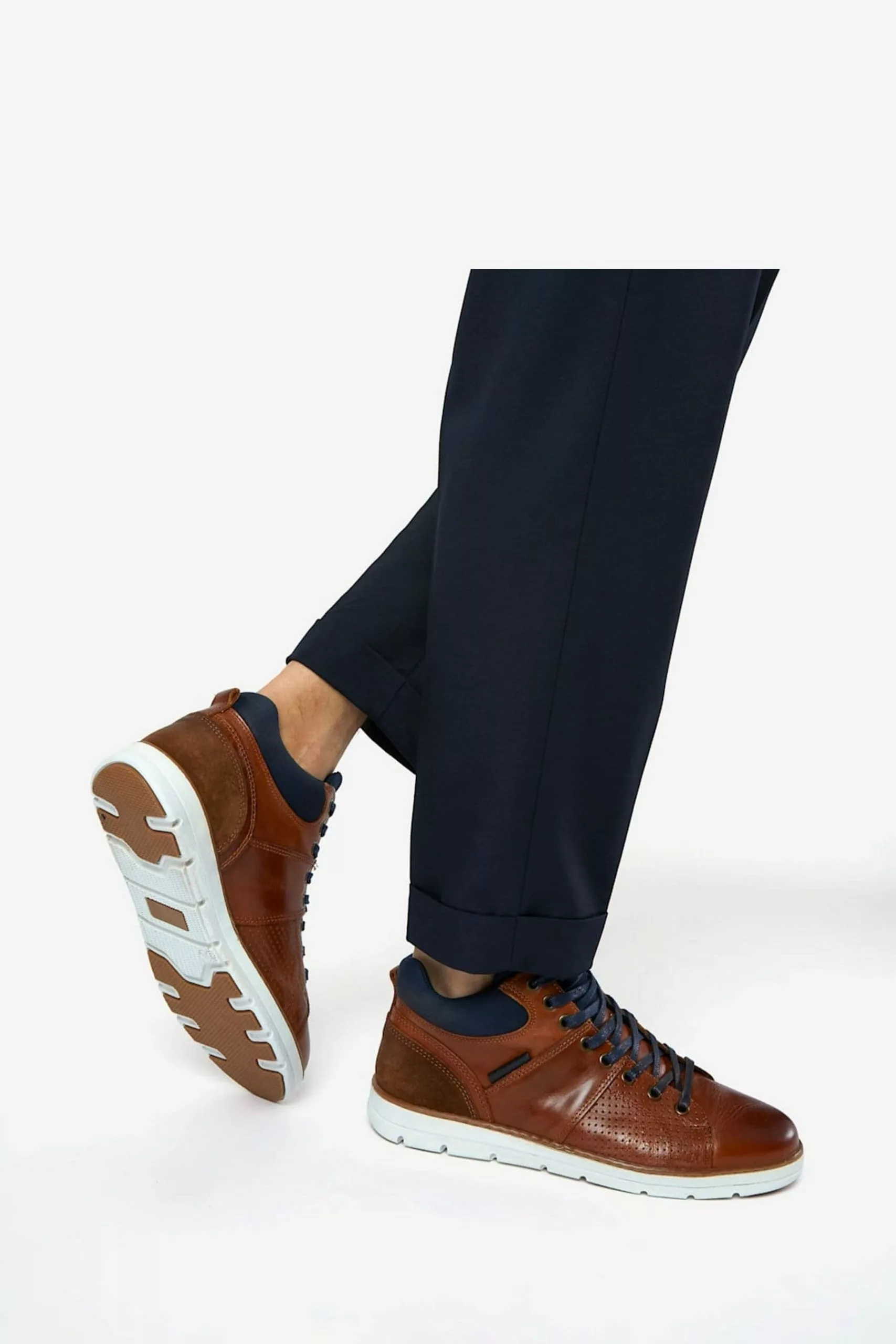 Dune London Brown Stakes High Top Trainers 7 Dune London Brown Stakes High Top Trainers - Image 5