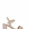 Dune London Wide Fit Merisa 2 Part Block Heel Sandals -Style Sole Zone M78722s
