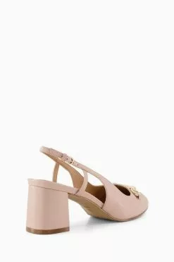 Dune London Cassie Snaffle Trim Sling Backs Sandals -Style Sole Zone M98247s3