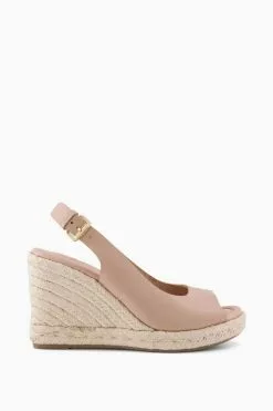 Dune London Kimmy Wedge Heel Sling Back Sandals