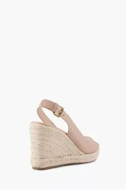 Dune London Kimmy Wedge Heel Sling Back Sandals -Style Sole Zone M98257s3