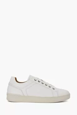 Dune London Toledo Clean Retro White Trainers