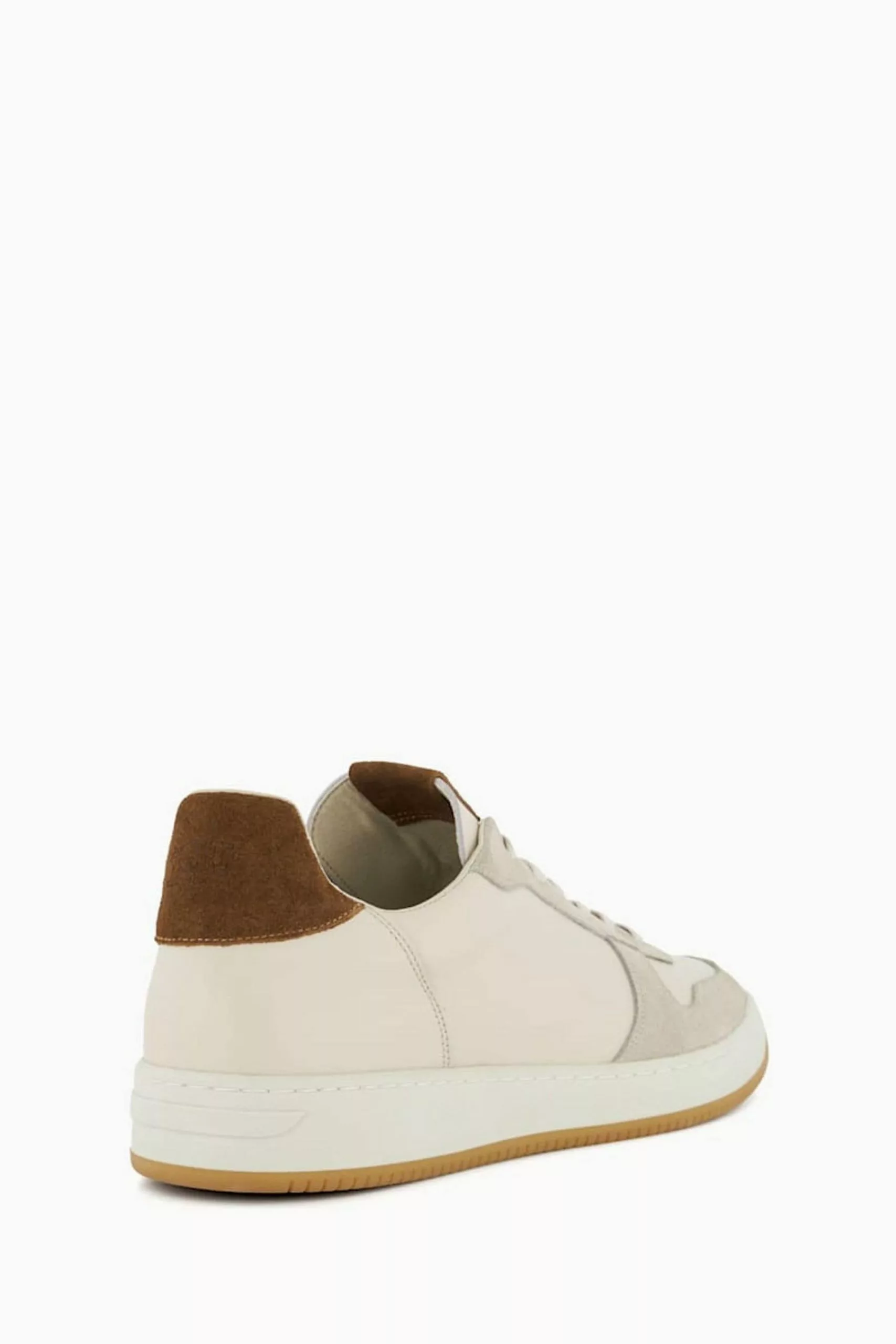 Dune London Timon Mix Material Court White Trainers 5 Dune London Timon Mix Material Court White Trainers - Image 3