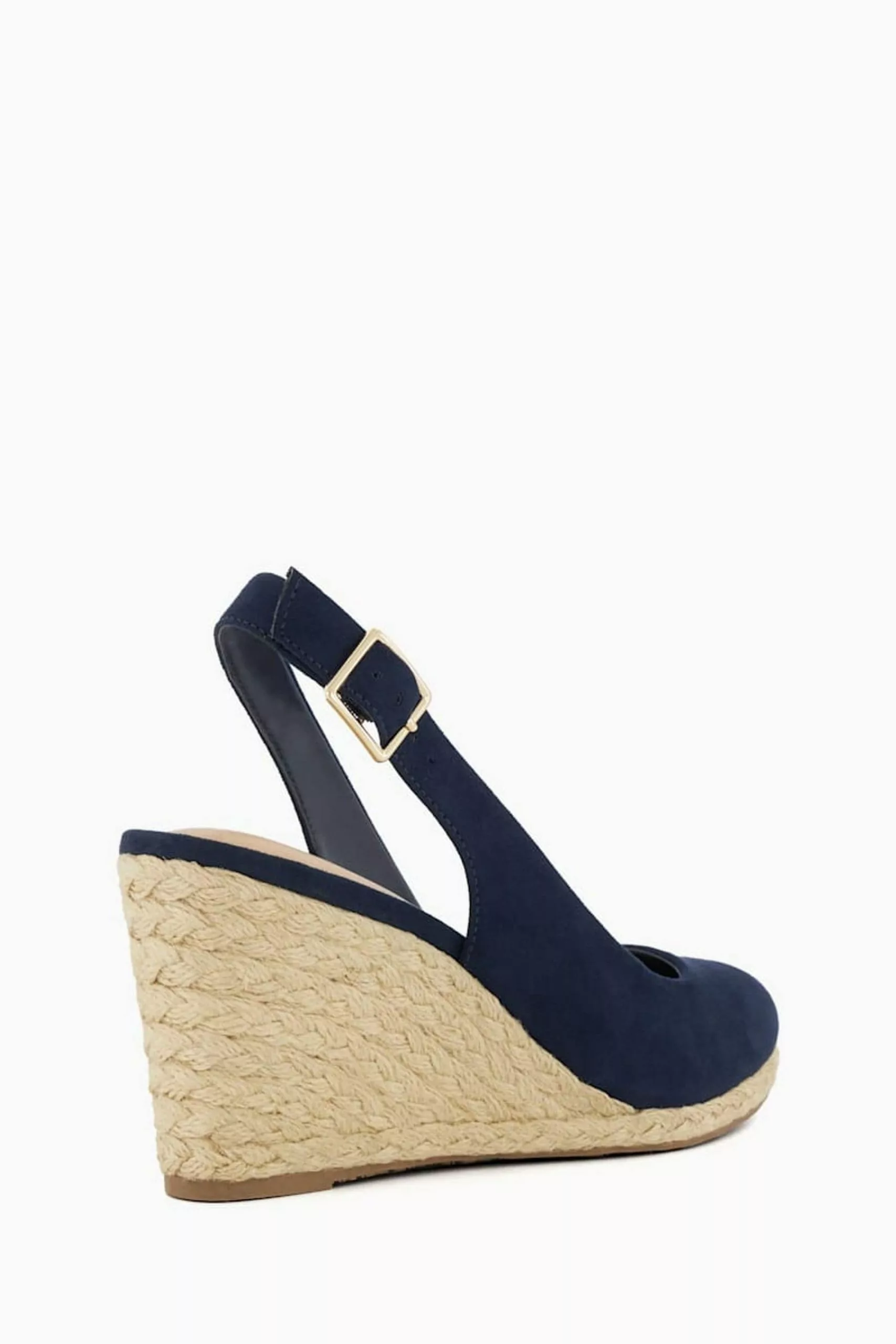 Dune London Blue Cadies Sling Back Espadrilles 5 Dune London Blue Cadies Sling Back Espadrilles - Image 3