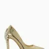Dune London Gold Audley 30 Years Courts -Style Sole Zone N42461s