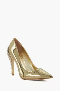 Dune London Gold Audley 30 Years Courts -Style Sole Zone N42461s2