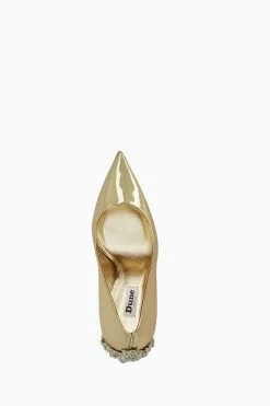 Dune London Gold Audley 30 Years Courts -Style Sole Zone N42461s4