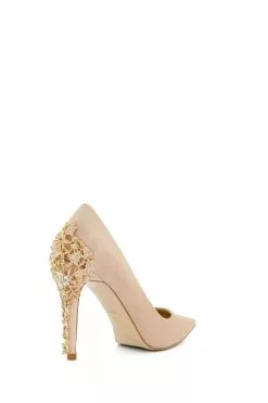 Dune London Audley Caged Trim Nude Courts -Style Sole Zone N42463s3