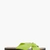 Dune London Green Lizo Knot Flatform Slides 2 Dune London Green Lizo Knot Flatform Slides -Style Sole Zone N42469s