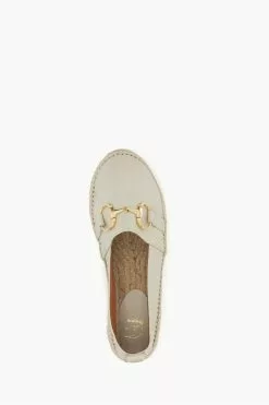 Dune London Guavas Snaffle White Espadrilles -Style Sole Zone N42474s4