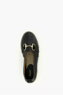 Dune London Guavas Snaffle Black Espadrilles -Style Sole Zone N42475s4