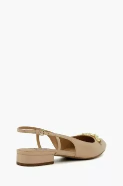 Dune London Pink Hippity Snaffle Trim Slingback Shoes 8 Dune London Pink Hippity Snaffle Trim Slingback Shoes -Style Sole Zone N42483s3