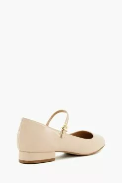 Dune London Pink Hipplie Flat Mary Jane Shoes -Style Sole Zone N42485s3