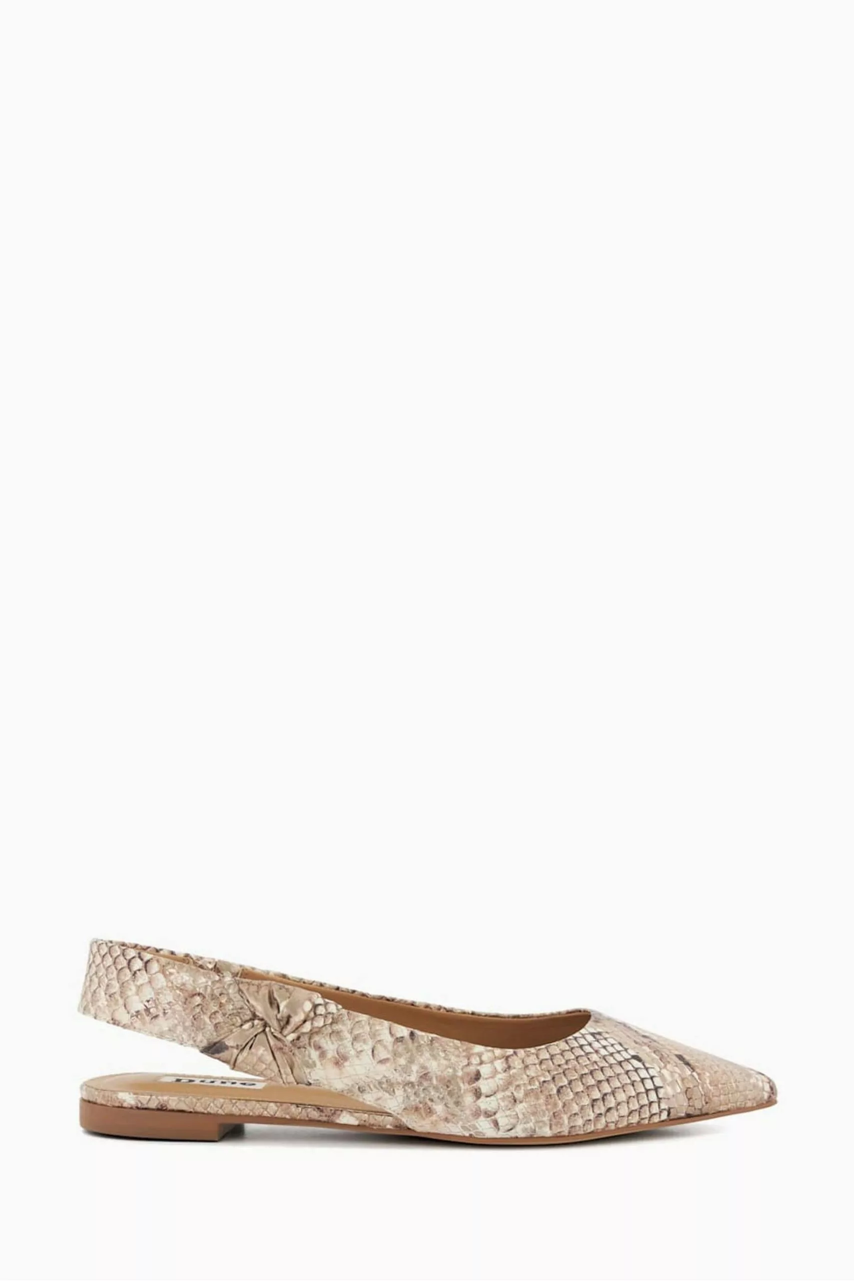 Dune London Animal Heighten Twist Knot Slingback Shoes 3 Dune London Animal Heighten Twist Knot Slingback Shoes