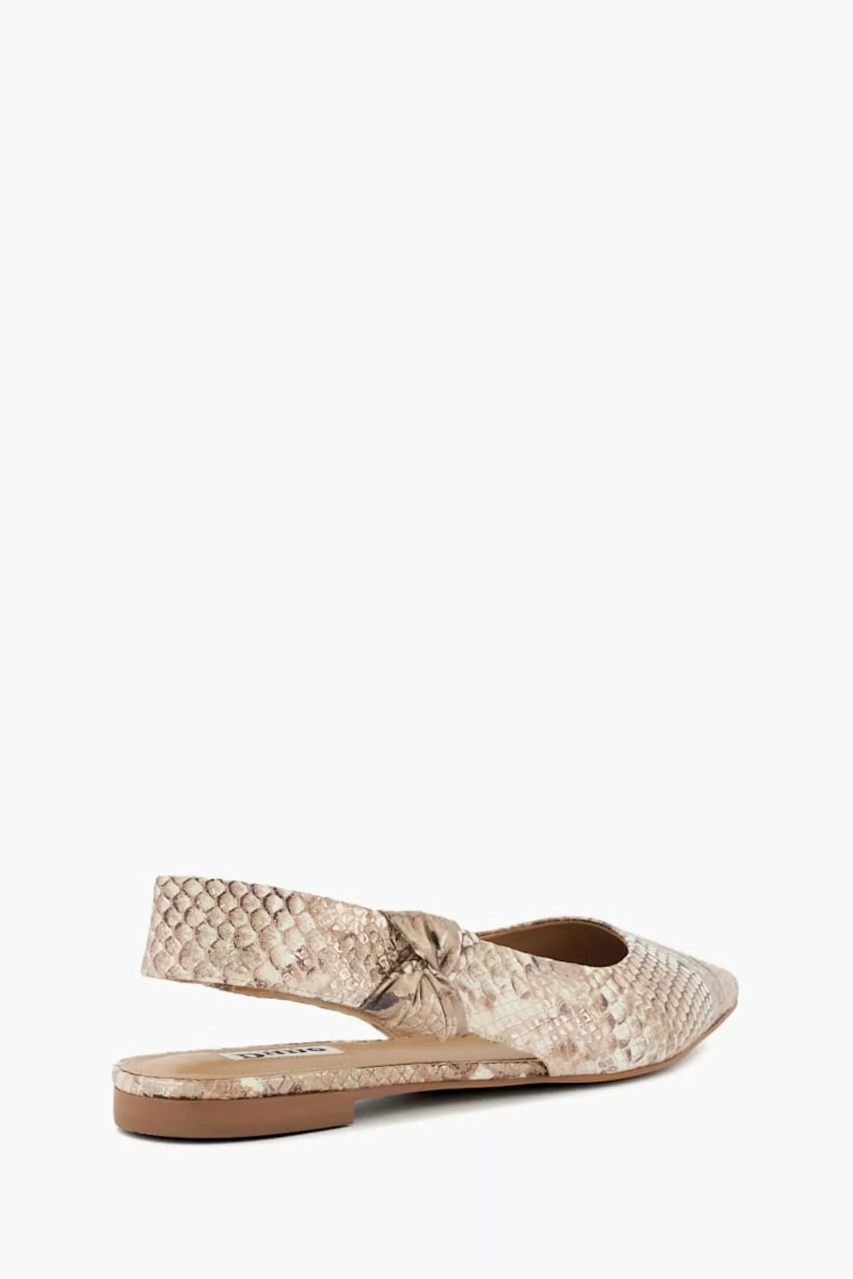 Dune London Animal Heighten Twist Knot Slingback Shoes 5 Dune London Animal Heighten Twist Knot Slingback Shoes - Image 3