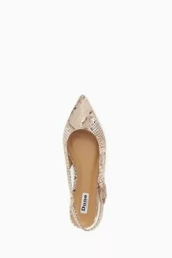 Dune London Animal Heighten Twist Knot Slingback Shoes 9 Dune London Animal Heighten Twist Knot Slingback Shoes -Style Sole Zone N42487s4