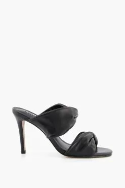 Dune London Mettle Double Twist Strap Sandals