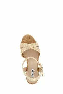 Dune London Wide Fit Kelisa Braided Upper Wedges 10 Dune London Wide Fit Kelisa Braided Upper Wedges -Style Sole Zone T31127s4