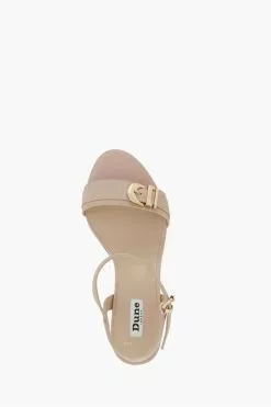 Dune London Pink Wide Fit Jessie Branded Buckle Heeled Sandals 9 Dune London Pink Wide Fit Jessie Branded Buckle Heeled Sandals -Style Sole Zone T31452s4