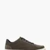 Dune London Grey Thorin Court Sneaker
