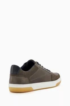 Dune London Grey Thorin Court Sneaker -Style Sole Zone T31644s3