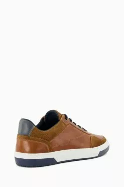 Dune London Thorin Court Brown Sneakers -Style Sole Zone T33486s3