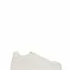 Dune London Estrid Platform White Trainers