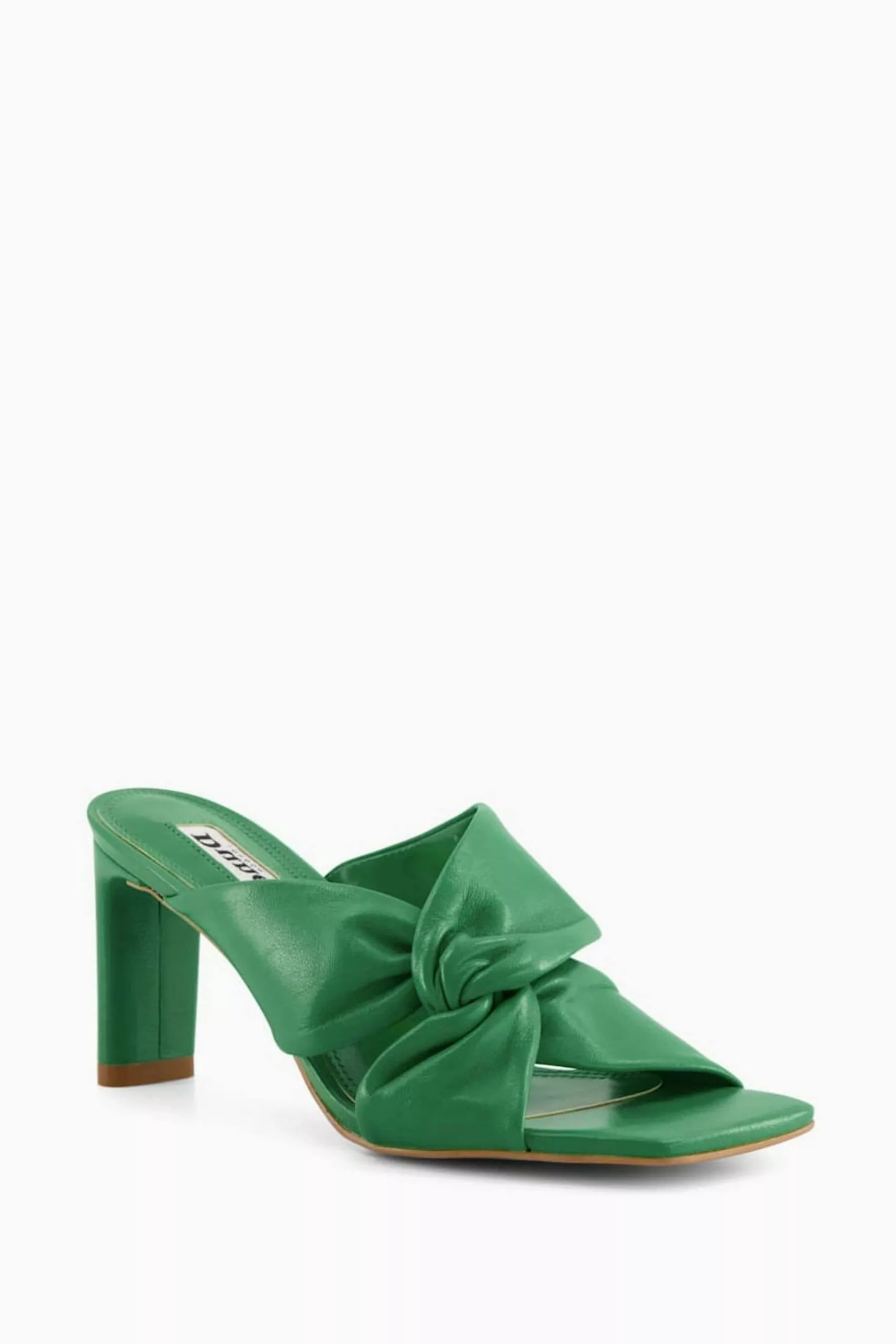 Dune London Green Magnet Twist Knot Mules 3 Dune London Green Magnet Twist Knot Mules - Image 2