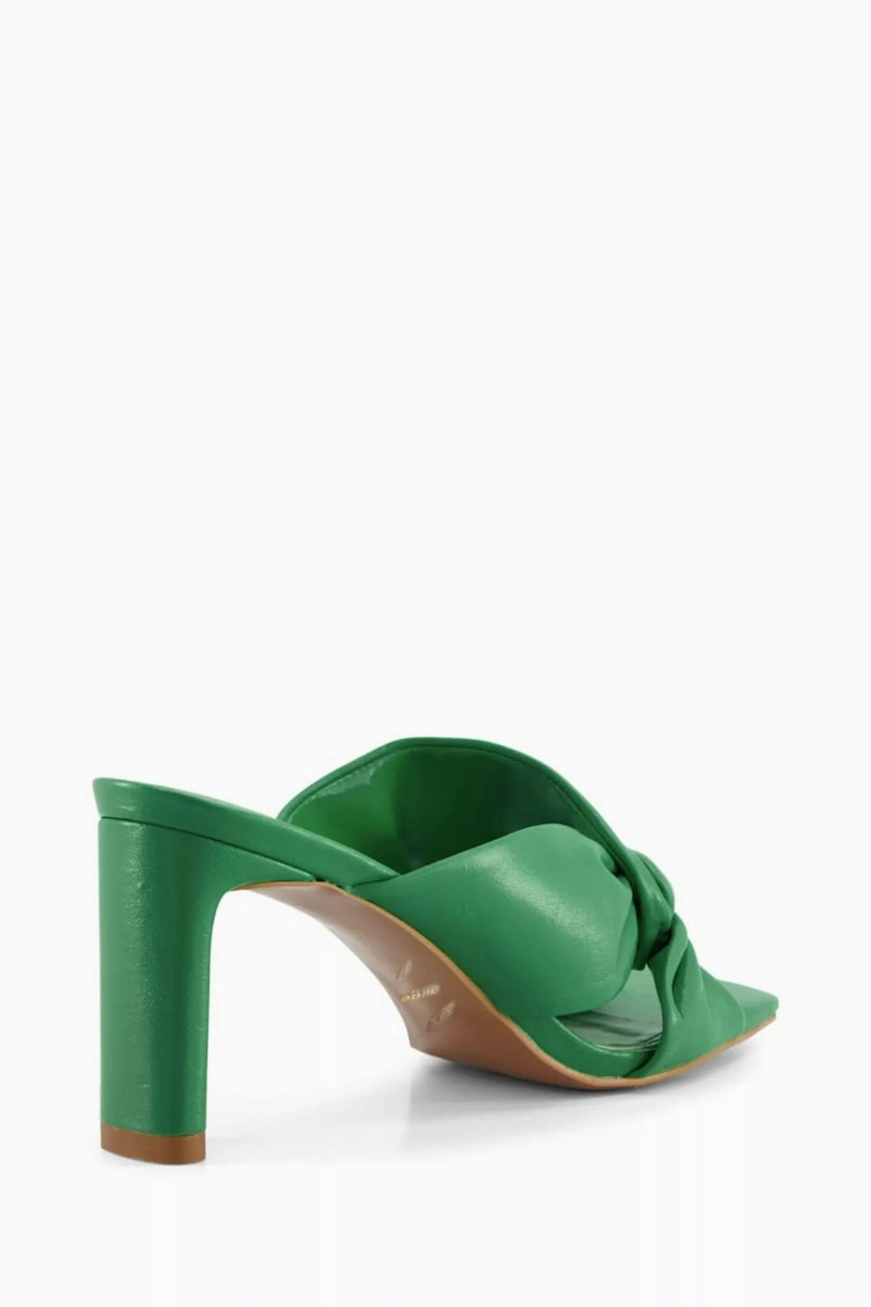 Dune London Green Magnet Twist Knot Mules 4 Dune London Green Magnet Twist Knot Mules - Image 3