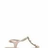 Dune London Natural Nassa Star Embellished Sandals -Style Sole Zone T71475s