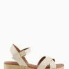 Dune London Linnie Cross Strap Flatform Sandals