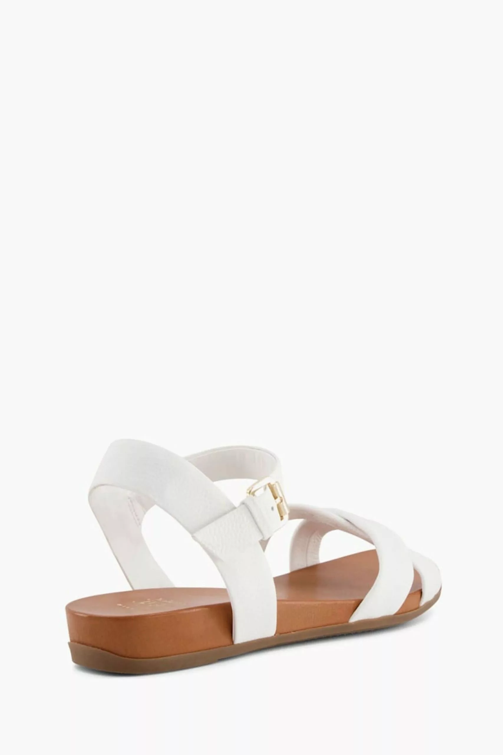 Dune London Wf Landie Cross Strap Comfort Sandals 5 Dune London Wf Landie Cross Strap Comfort Sandals - Image 3