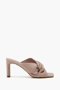 Dune London Natural Magnet Twist Knot Mules