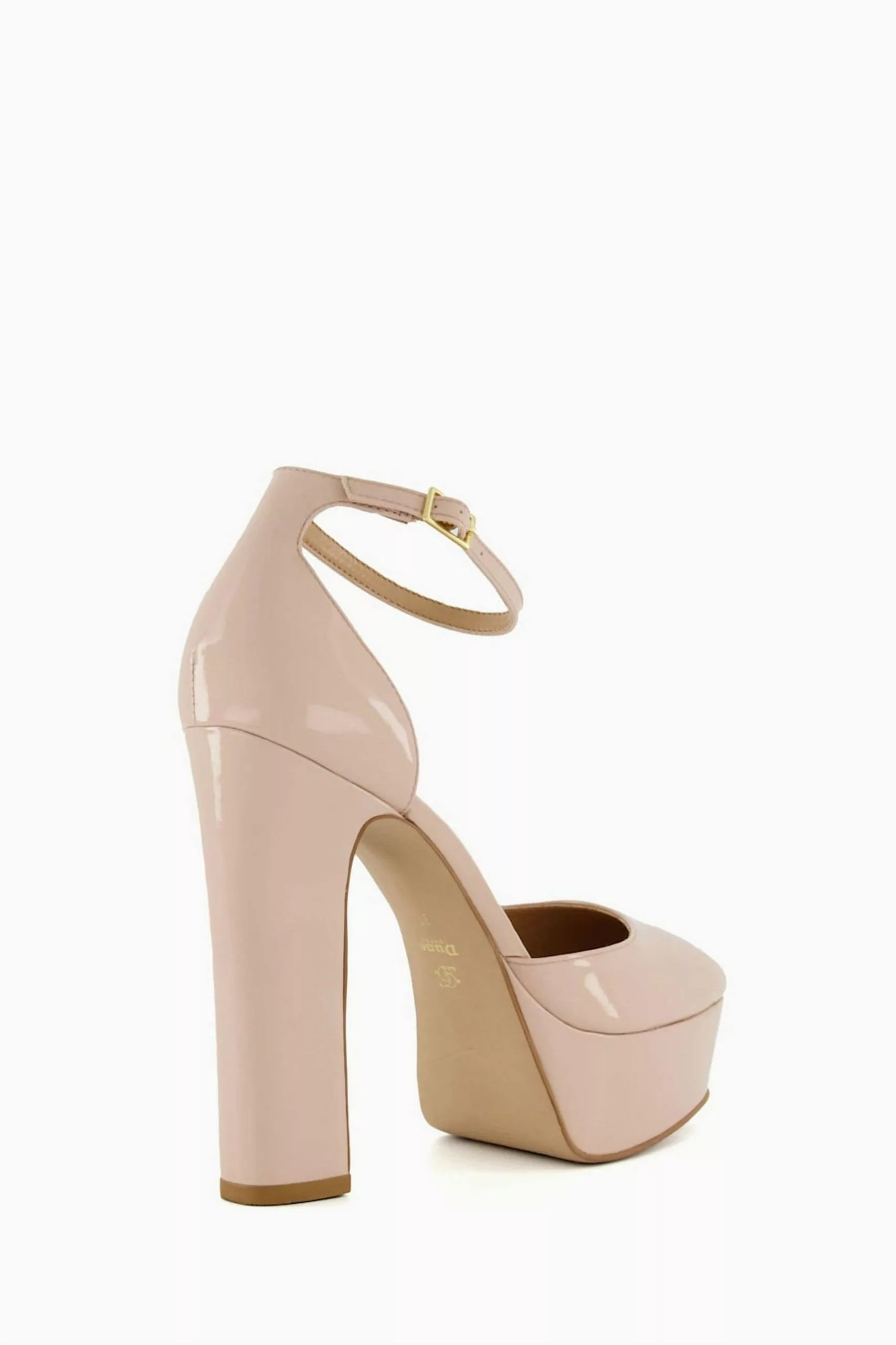 Dune London Nude Contest Platform Open Court Shoes 5 Dune London Nude Contest Platform Open Court Shoes - Image 3
