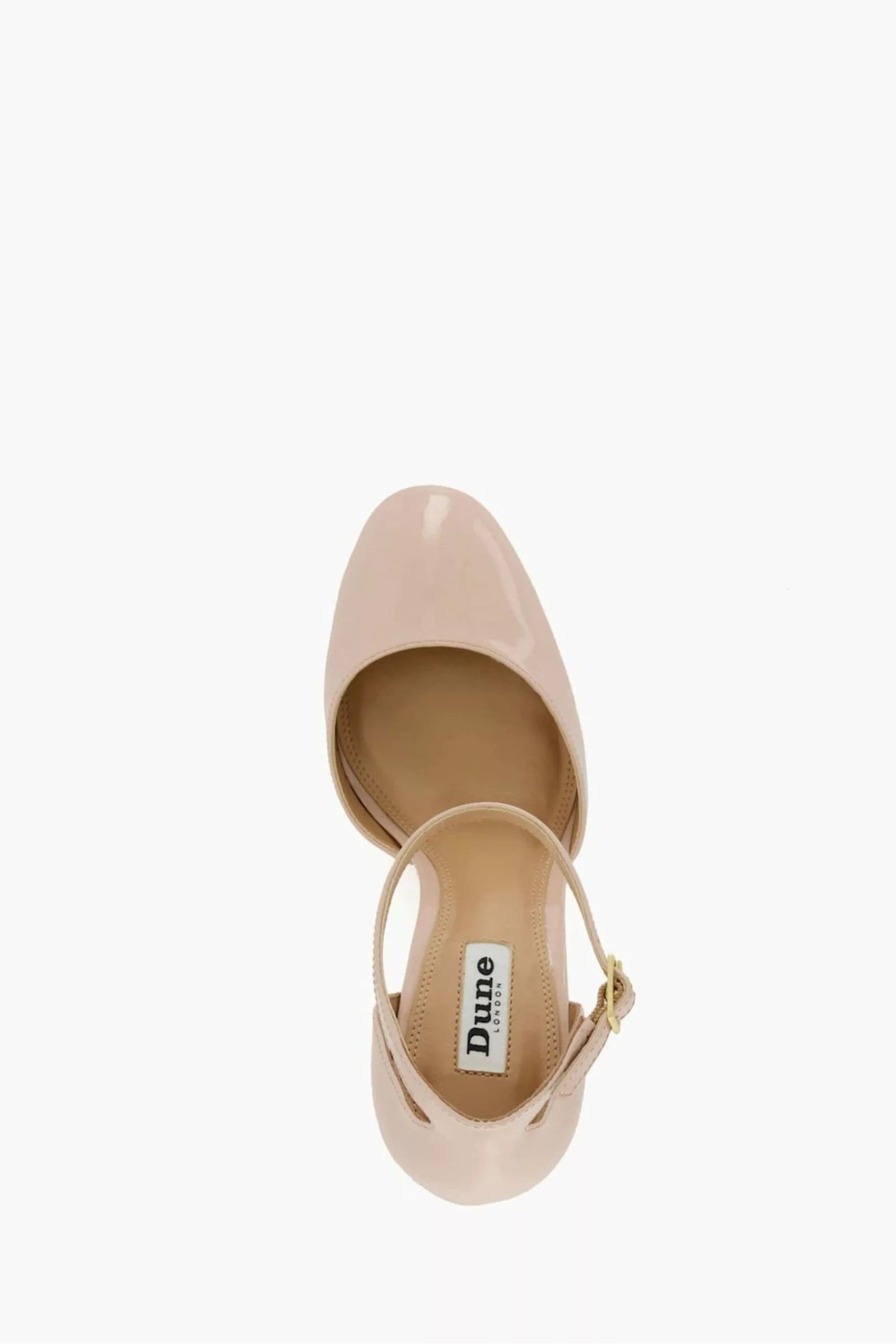 Dune London Nude Contest Platform Open Court Shoes 6 Dune London Nude Contest Platform Open Court Shoes - Image 4