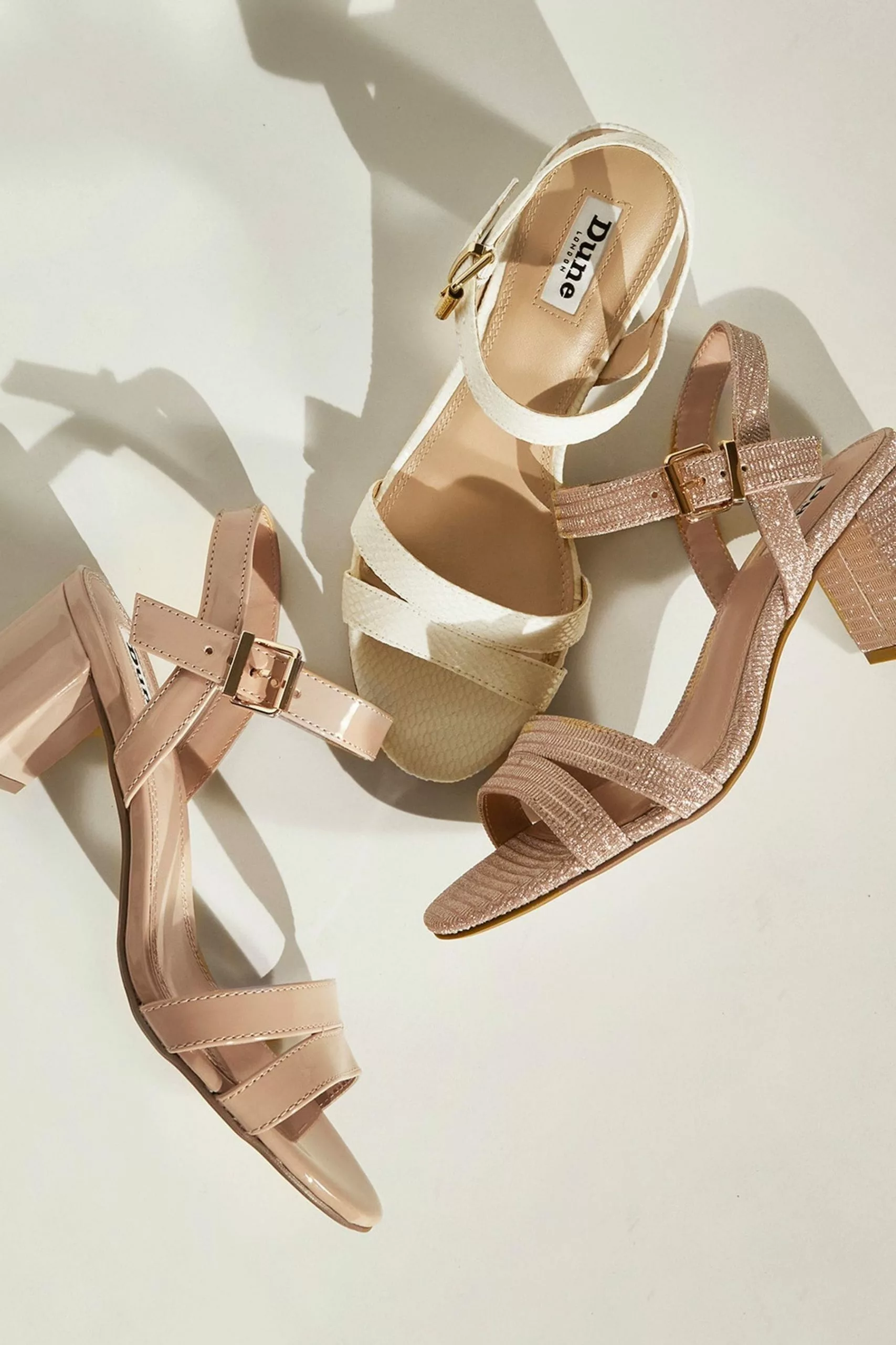 Dune London Merisa 2 Part Block Heel Sandals 4 Dune London Merisa 2 Part Block Heel Sandals - Image 2