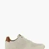 Dune London Trilogy Perforated Runner White Trainers -Style Sole Zone U30421s