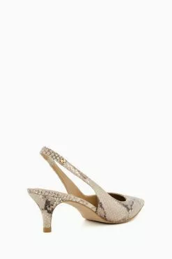 Dune London Animal Capitol Kitten Slingback Shoes 8 Dune London Animal Capitol Kitten Slingback Shoes -Style Sole Zone U30430s3